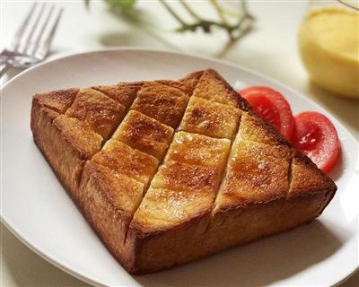 Butter and honey toast