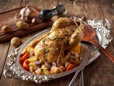 Roasted chicken