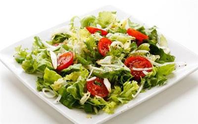 Mint and vegetable salad