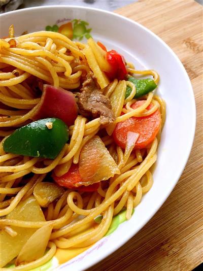 Beef pasta