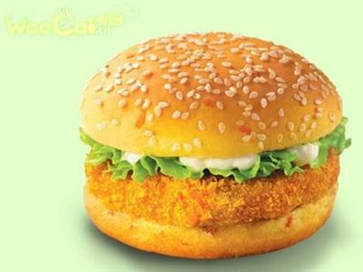 The chicken hamburger