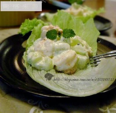 The Strange Fruit Shrimp Salad